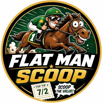 Flat Man Scoop logo