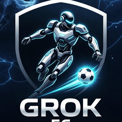 Official GROK FOOTBALL CHAT AI logo